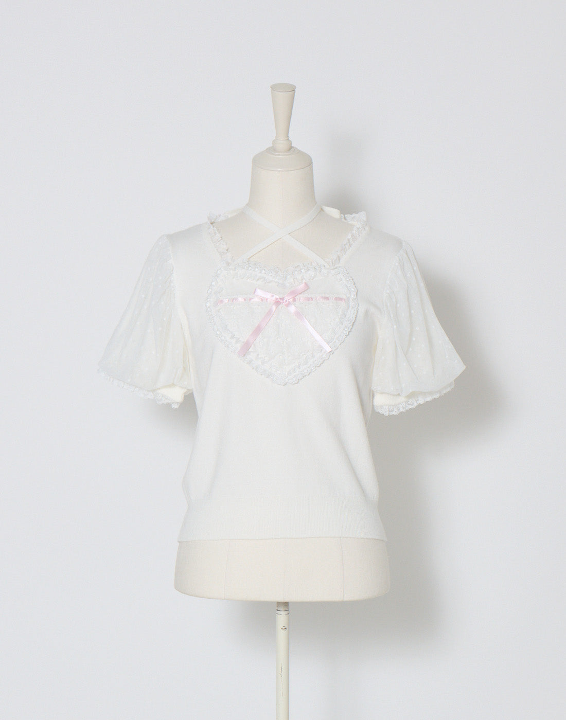 トップス Mellfy memory My love heart puff tops My love heart puff tops – mellfy memory