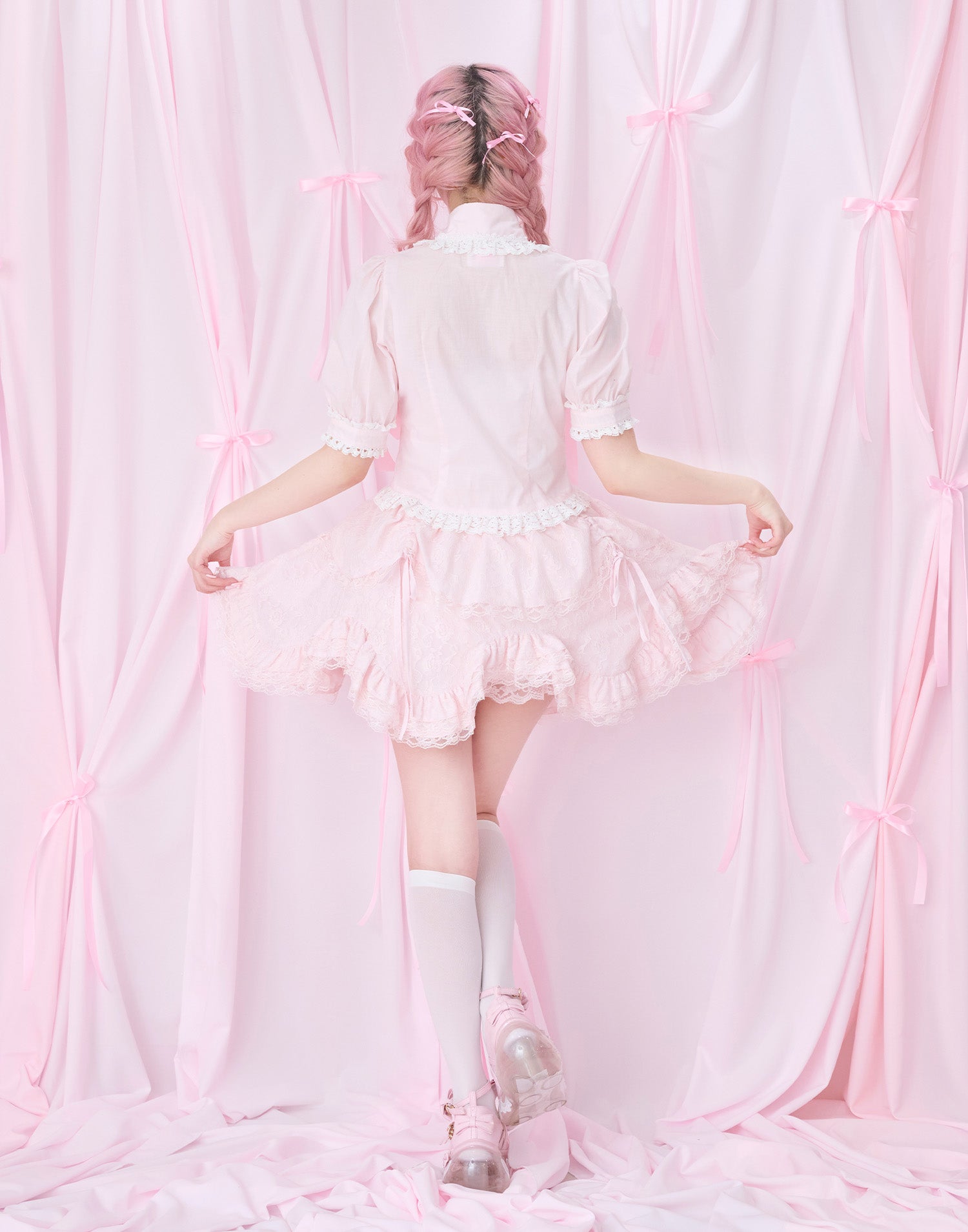 ruffle race skirt／Fiorforte – mellfy memory