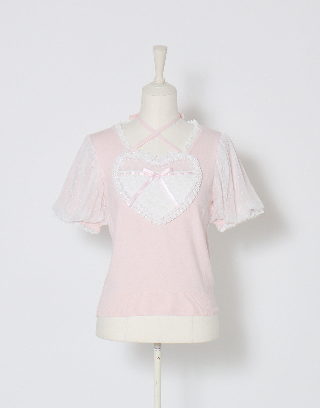 トップス Mellfy memory My love heart puff tops My love heart puff tops – mellfy memory