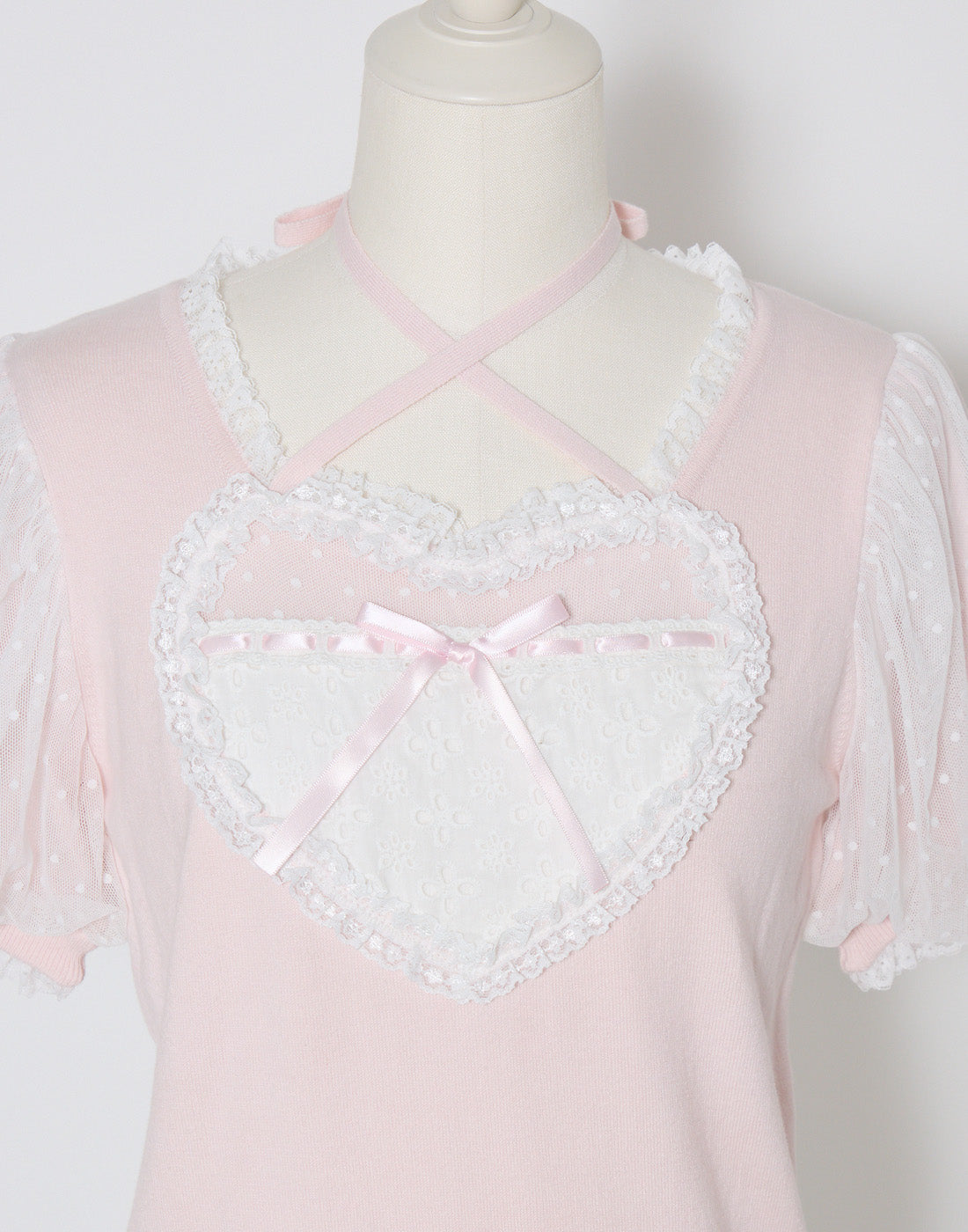 トップス Mellfy memory My love heart puff tops My love heart puff tops – mellfy memory