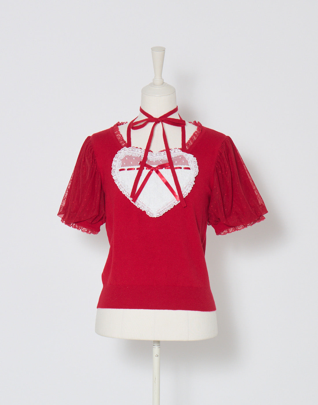 トップス Mellfy memory My love heart puff tops My love heart puff tops – mellfy memory