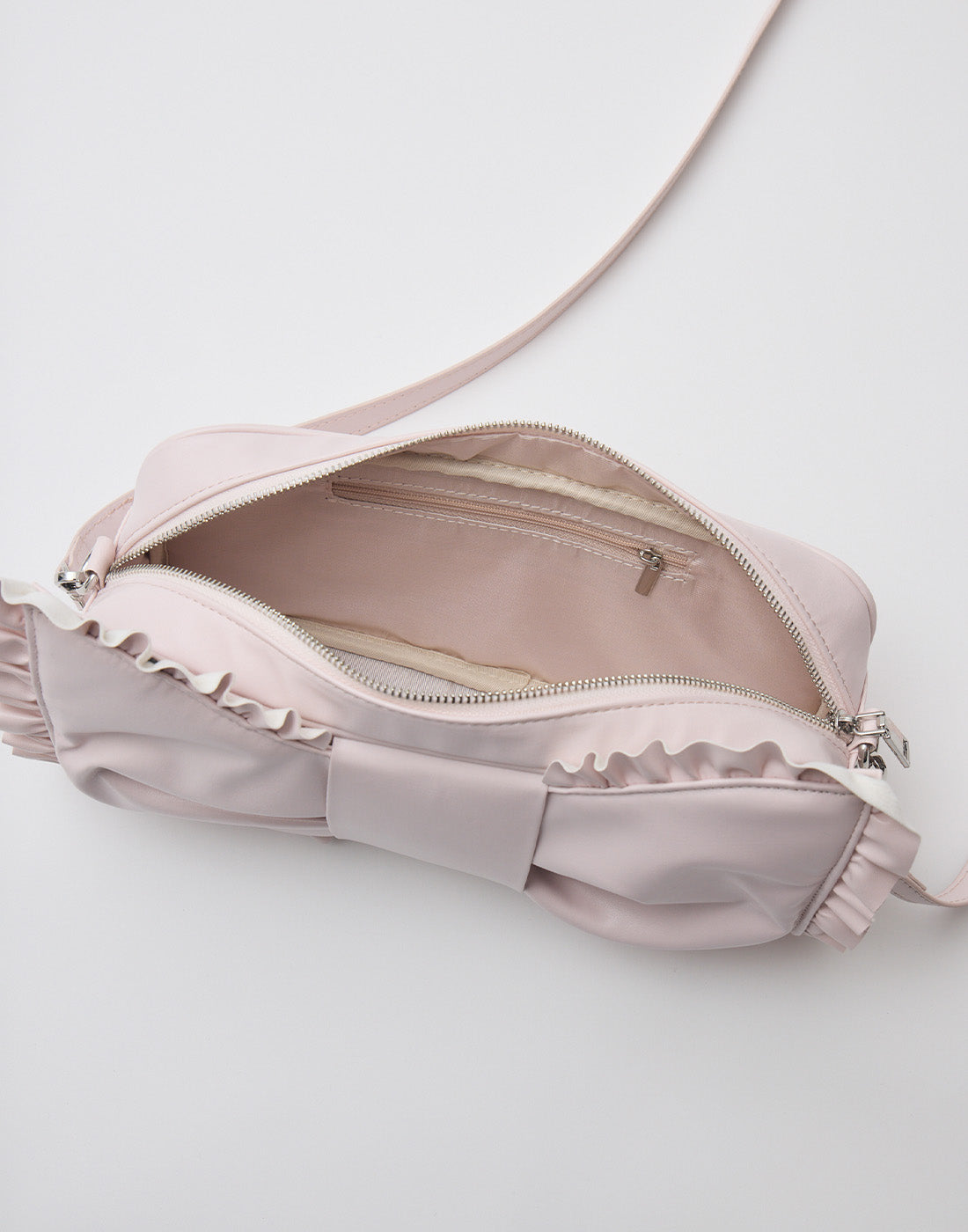 Ribbon frill shoulder bag – mellfy memory
