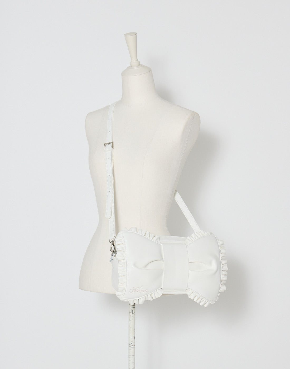 Fiorforte　Ribbon frill shoulder bag Ribbon frill shoulder bag – mellfy memory