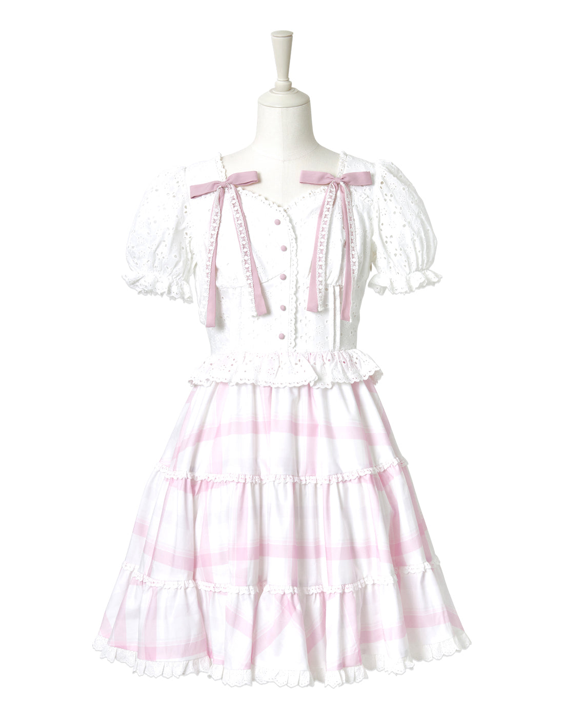 Feeling happy lace ワンピース – mellfy memory