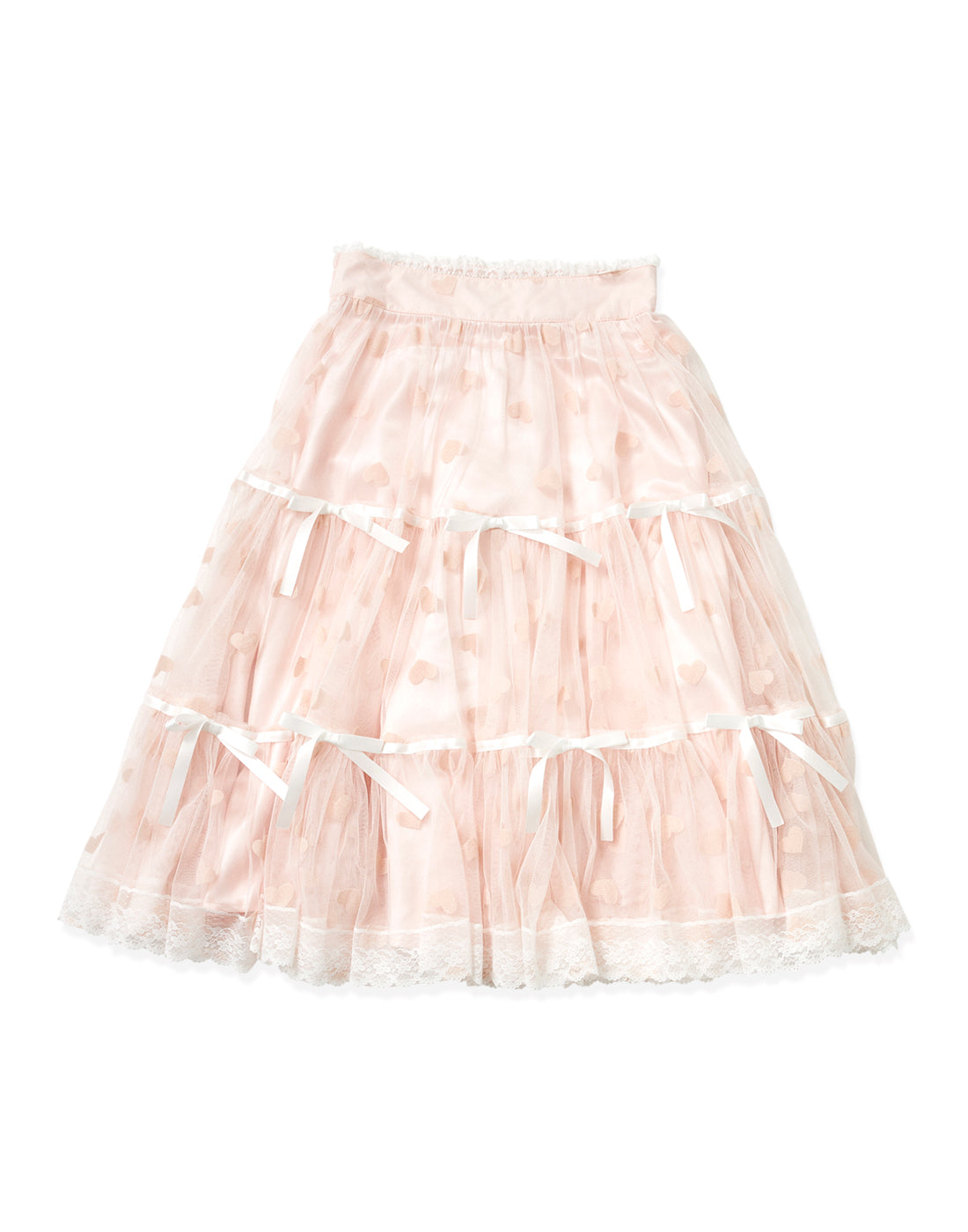 Dreamy heart tulle スカート