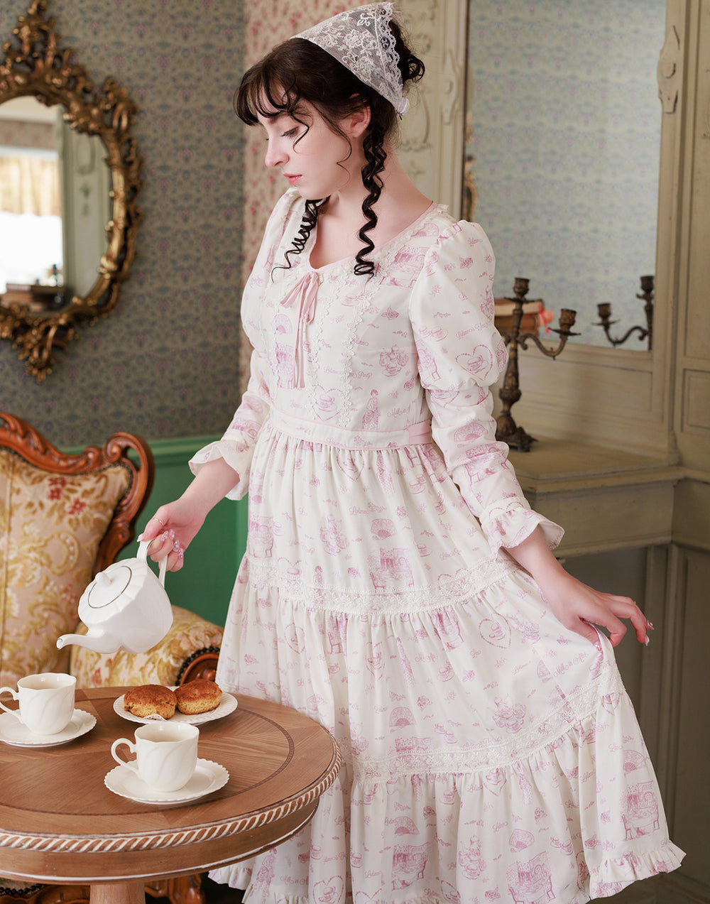 Milk in Afterワンピース／ Lolime（Mサイズ・LLサイズ展開） – mellfy 