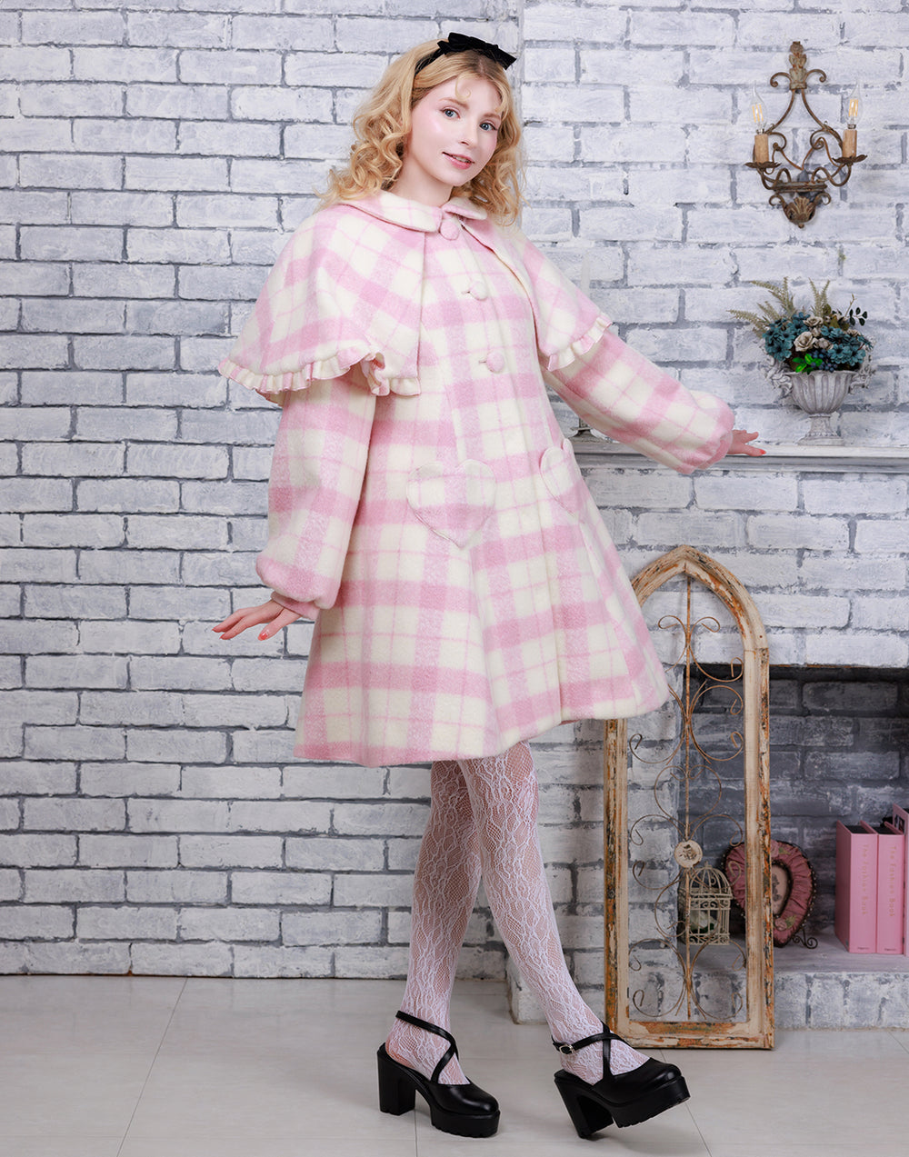 British Doll コート／ Lolime（Mサイズ・LLサイズ展開） – mellfy memory