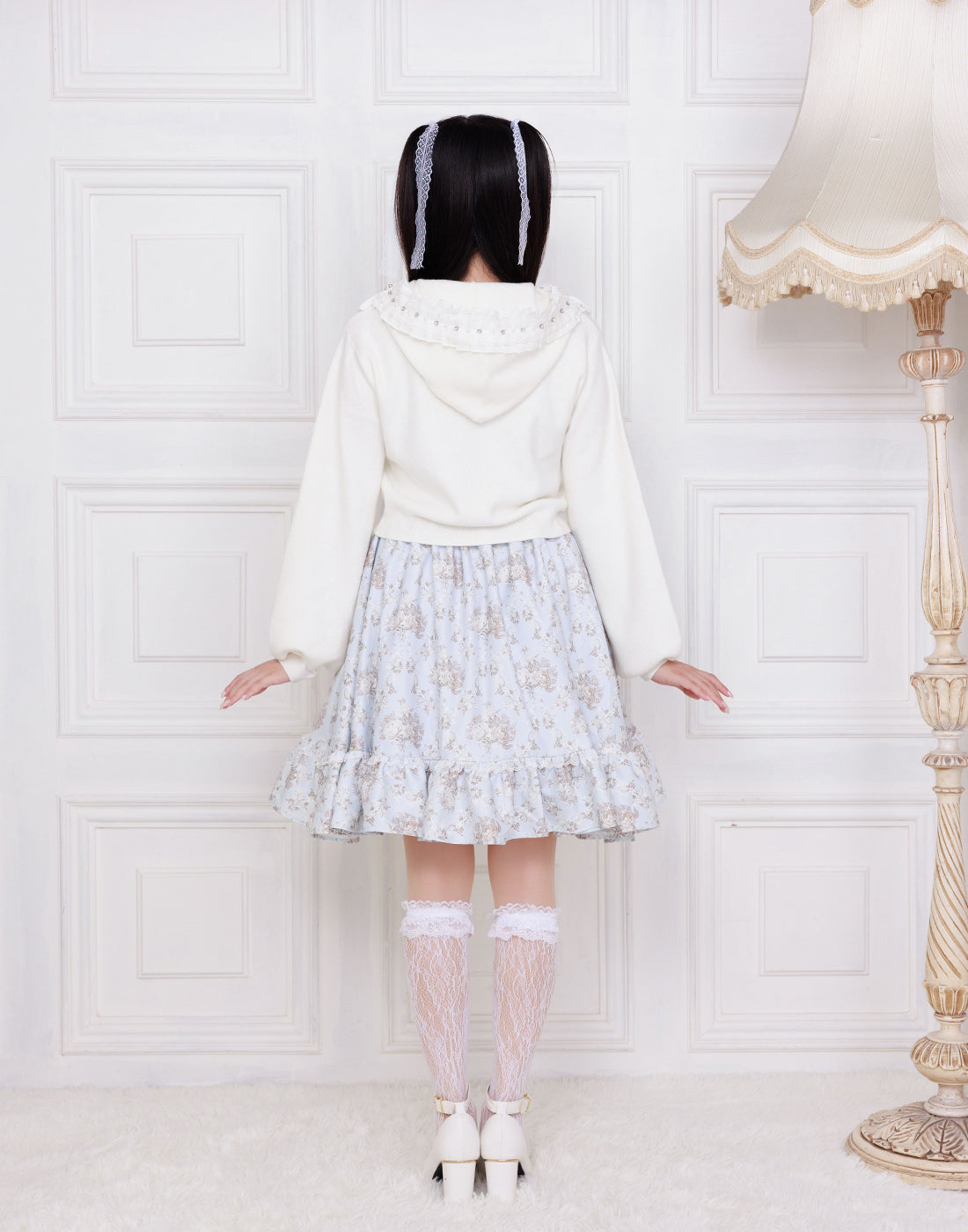 【10月発送】Princess Rococo Rose lace スカート