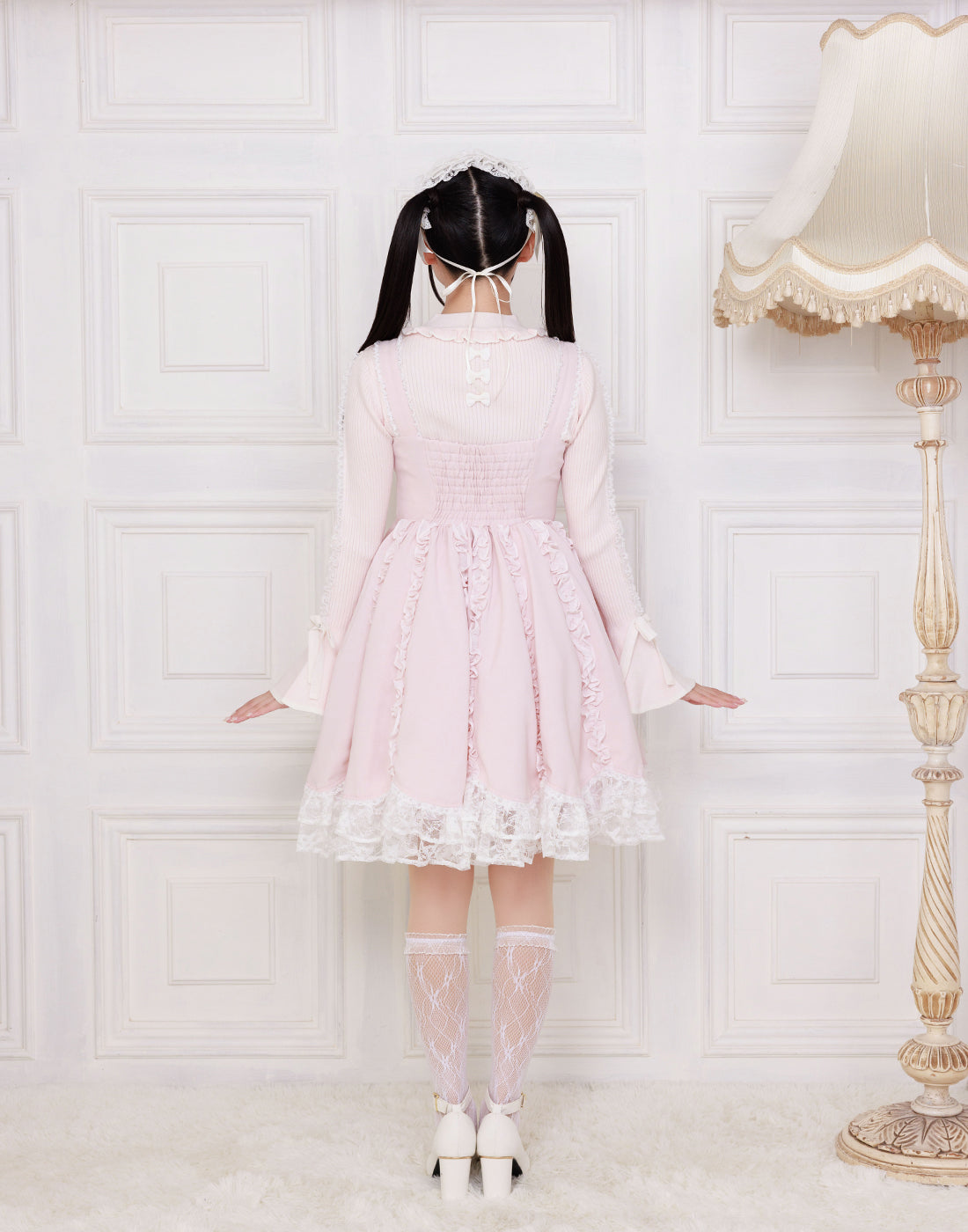 【10月発送】Lace up corset princess girl ワンピース