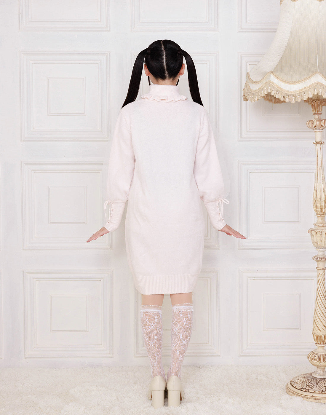 【10月発送】Beloved ribbon knit ワンピース