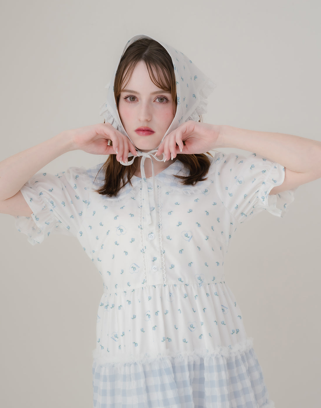 Lolime ロリミィ　floral dress ワンピース glowly petite floral dress／Lolime（Mサイズ・LLサイズ展開