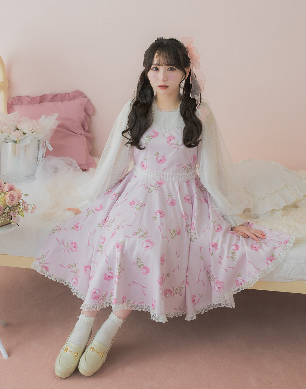 Hug me Sweet Rose ワンピース – mellfy memory
