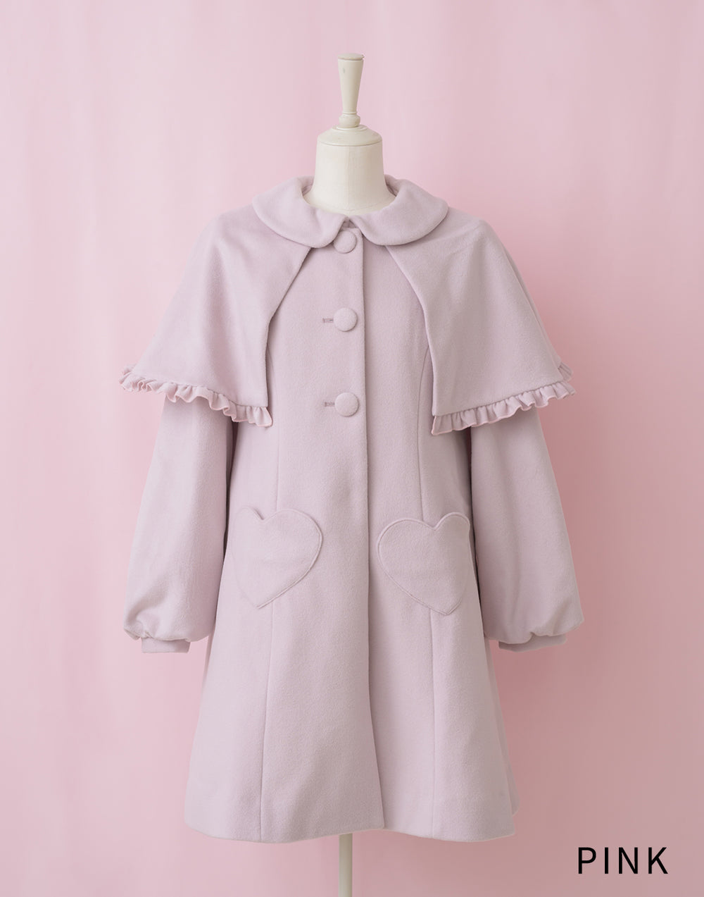 British Doll コート／ Lolime（Mサイズ・LLサイズ展開） – mellfy memory