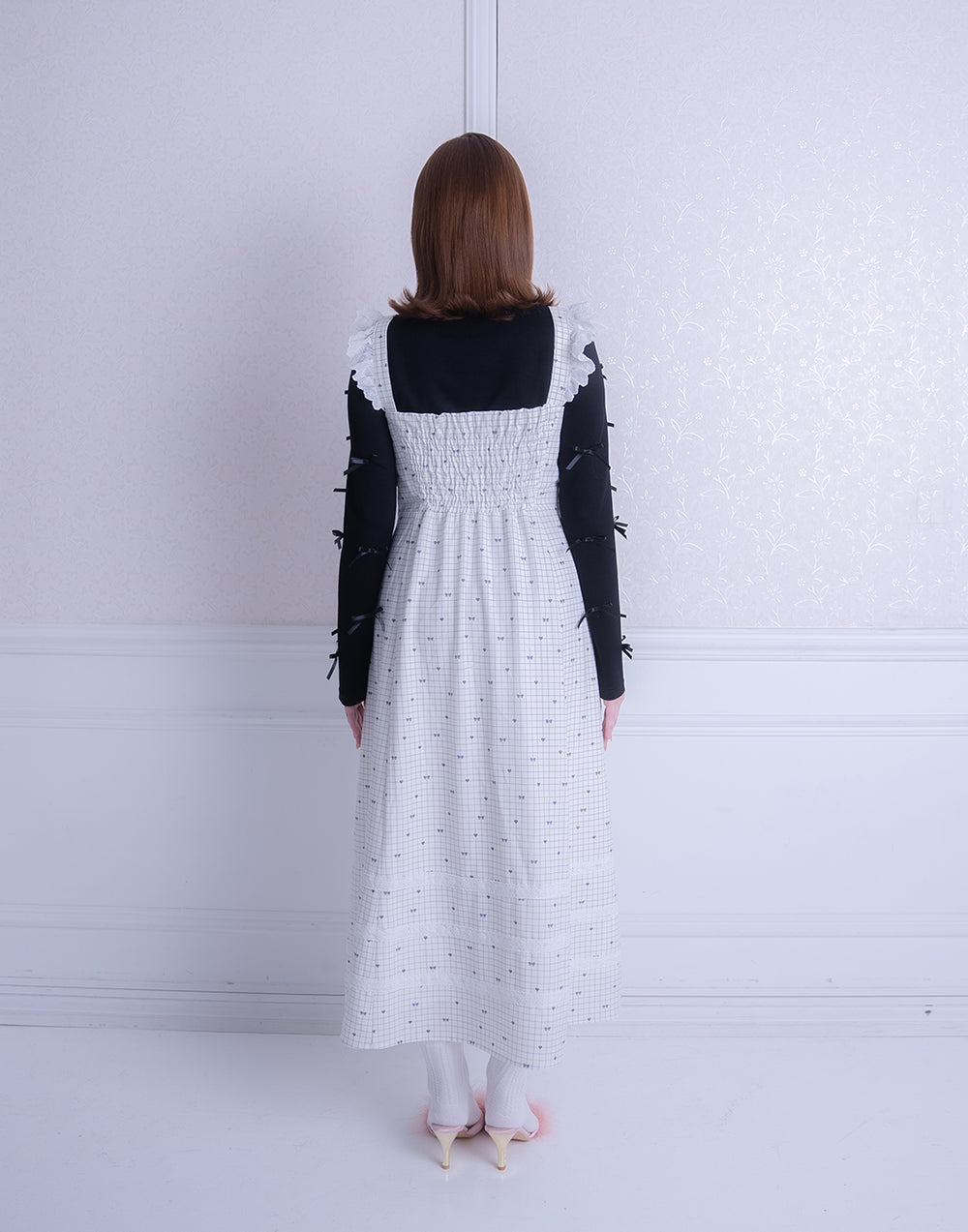 Heart arrowジャンパースカートワンピース／ Lolime（Mサイズ・LL  