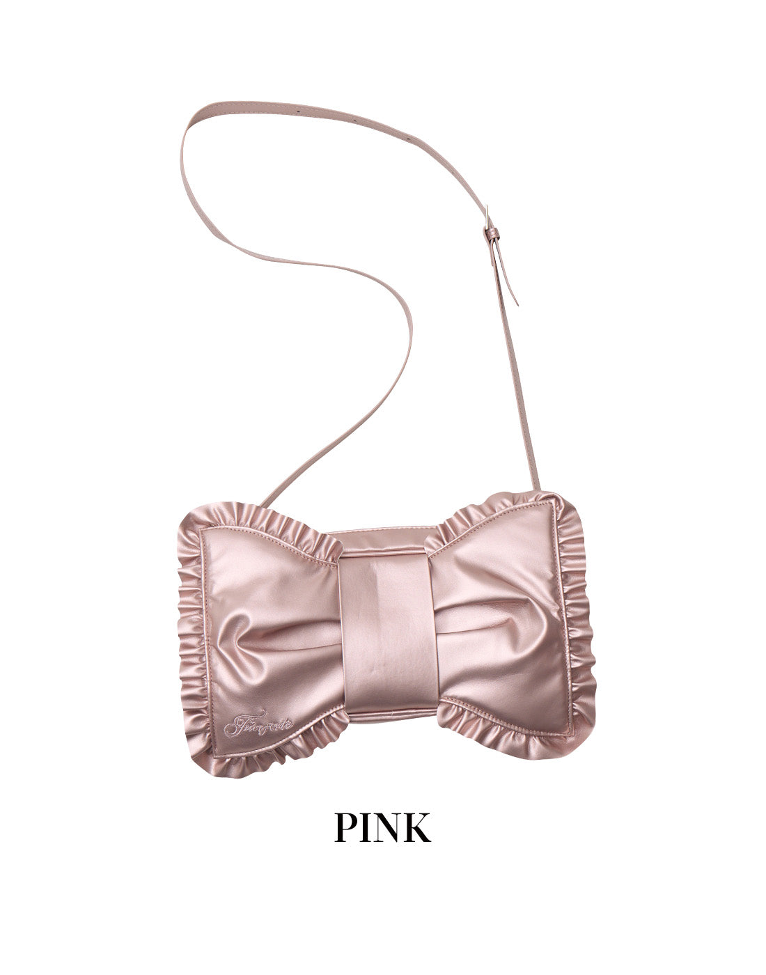 Fiorforte　Ribbon frill shoulder bag Ribbon frill shoulder bag – mellfy memory