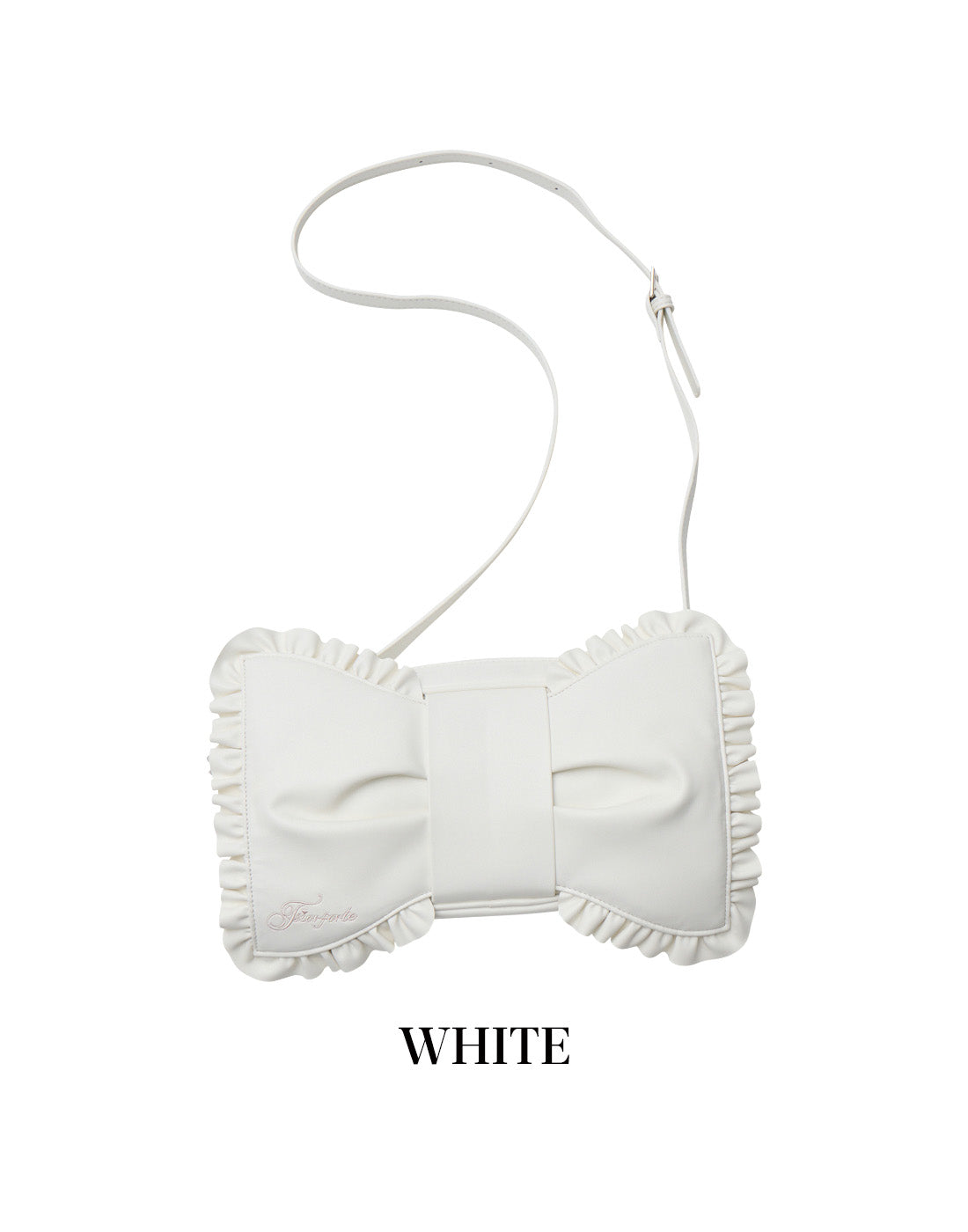 Ribbon frill shoulder bag – mellfy memory