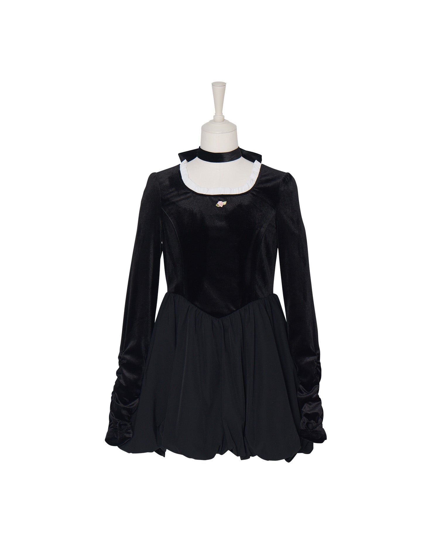 velour balloon onepiece – mellfy memory