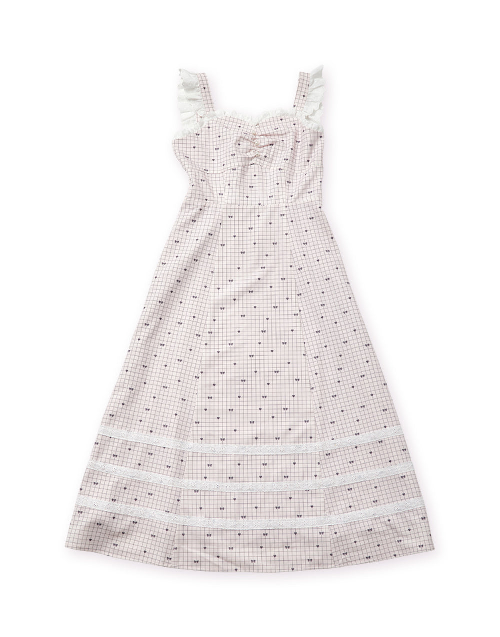 Heart arrowジャンパースカートワンピース／ Lolime（Mサイズ・LL  