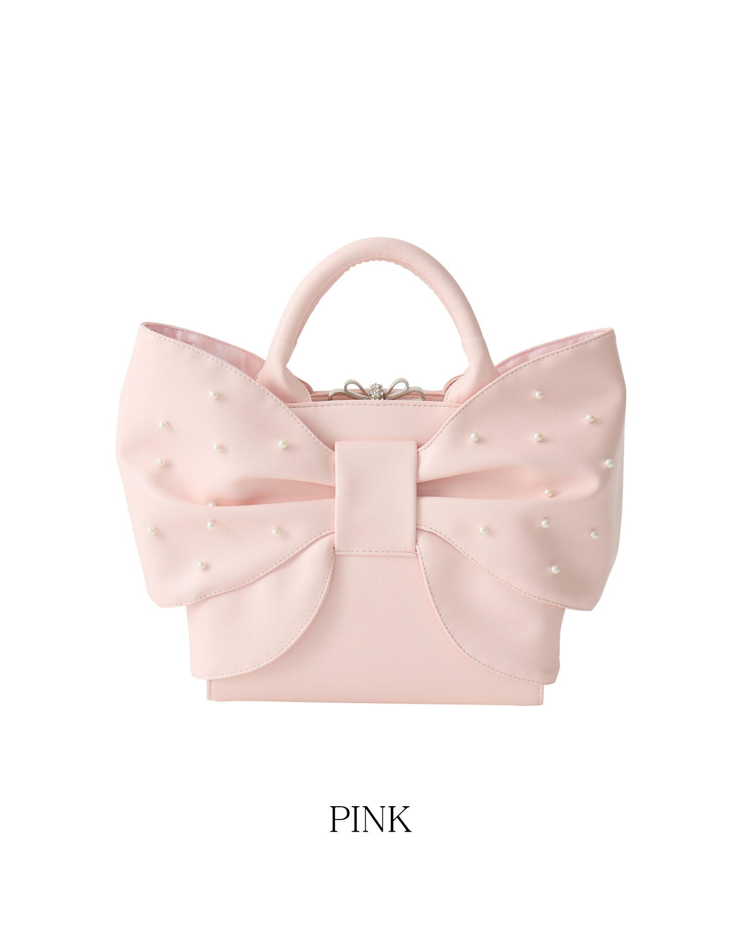 Mellfy pearl ribbon kiss-lock bag – mellfy memory