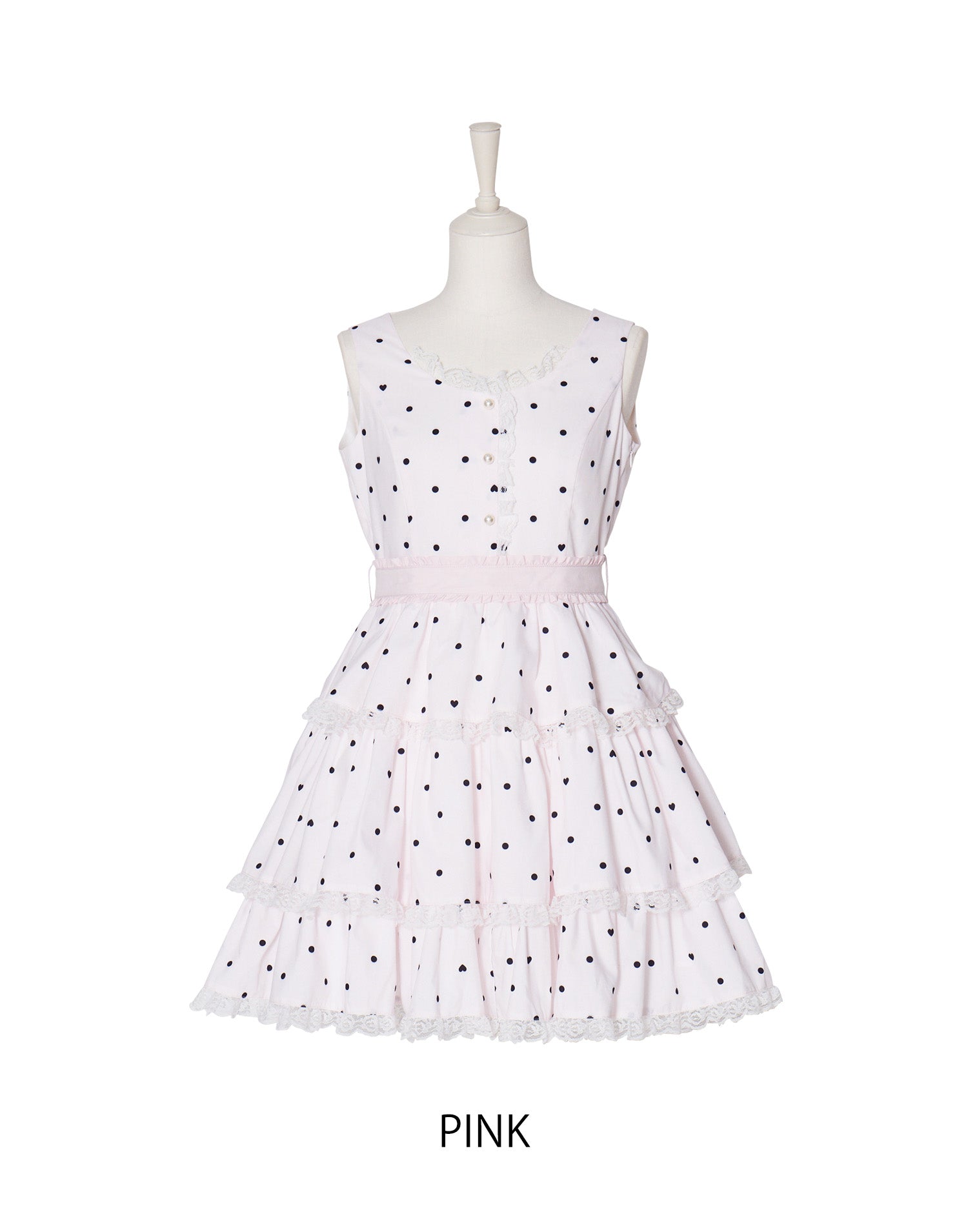 Sweet secret heart dot onepiece – mellfy memory