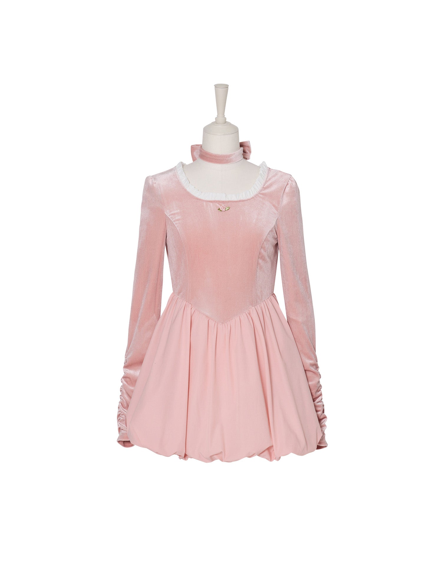 velour balloon onepiece – mellfy memory