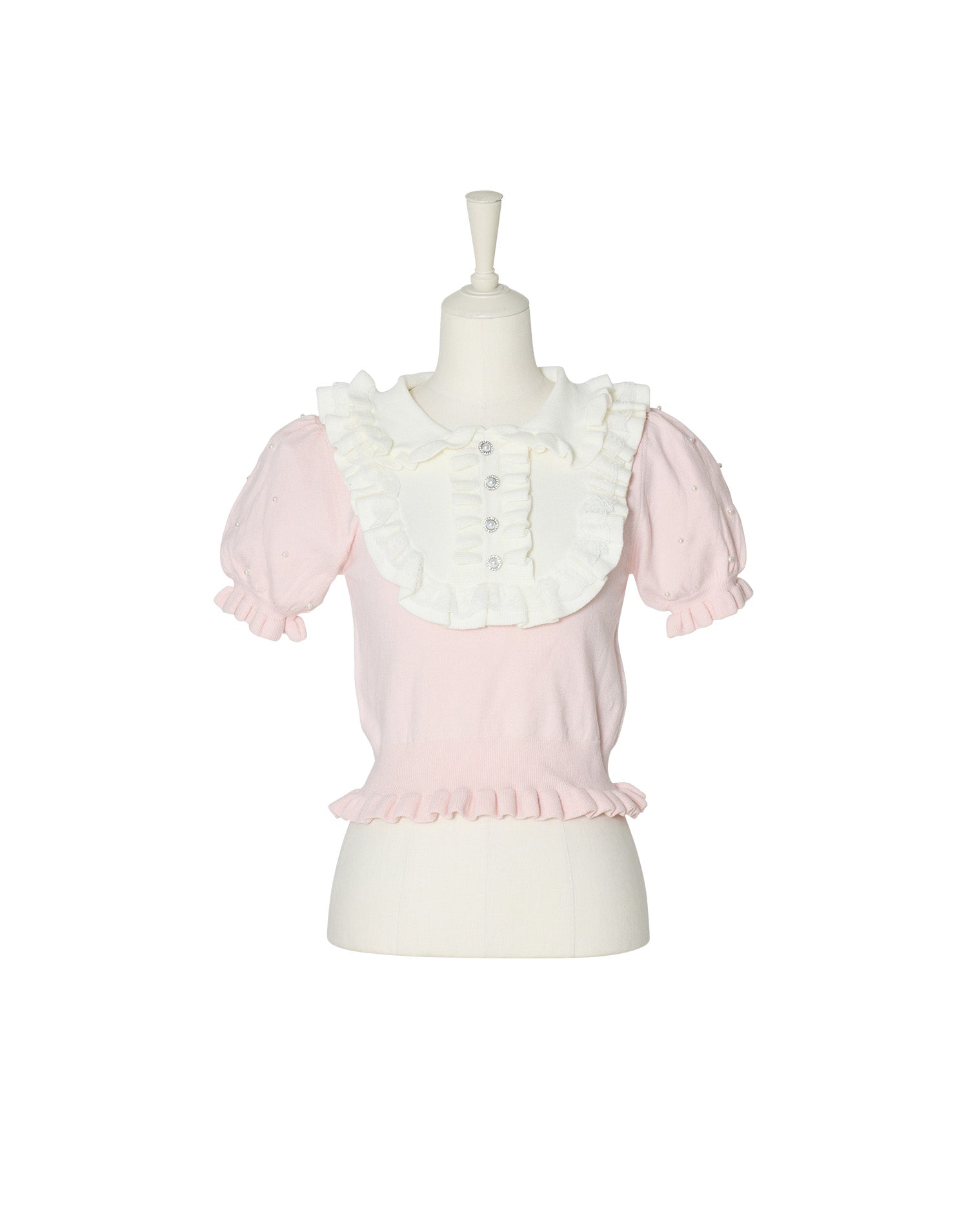 Dolly frill knit tops – mellfy memory