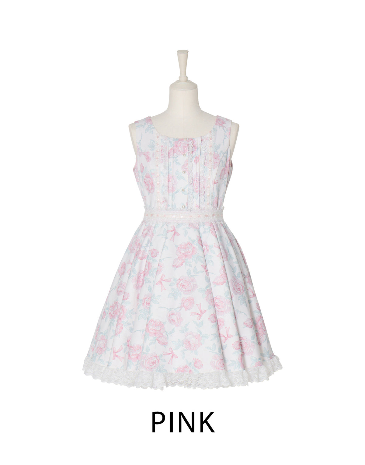 Rosy Floral Angelic onepiece – mellfy memory