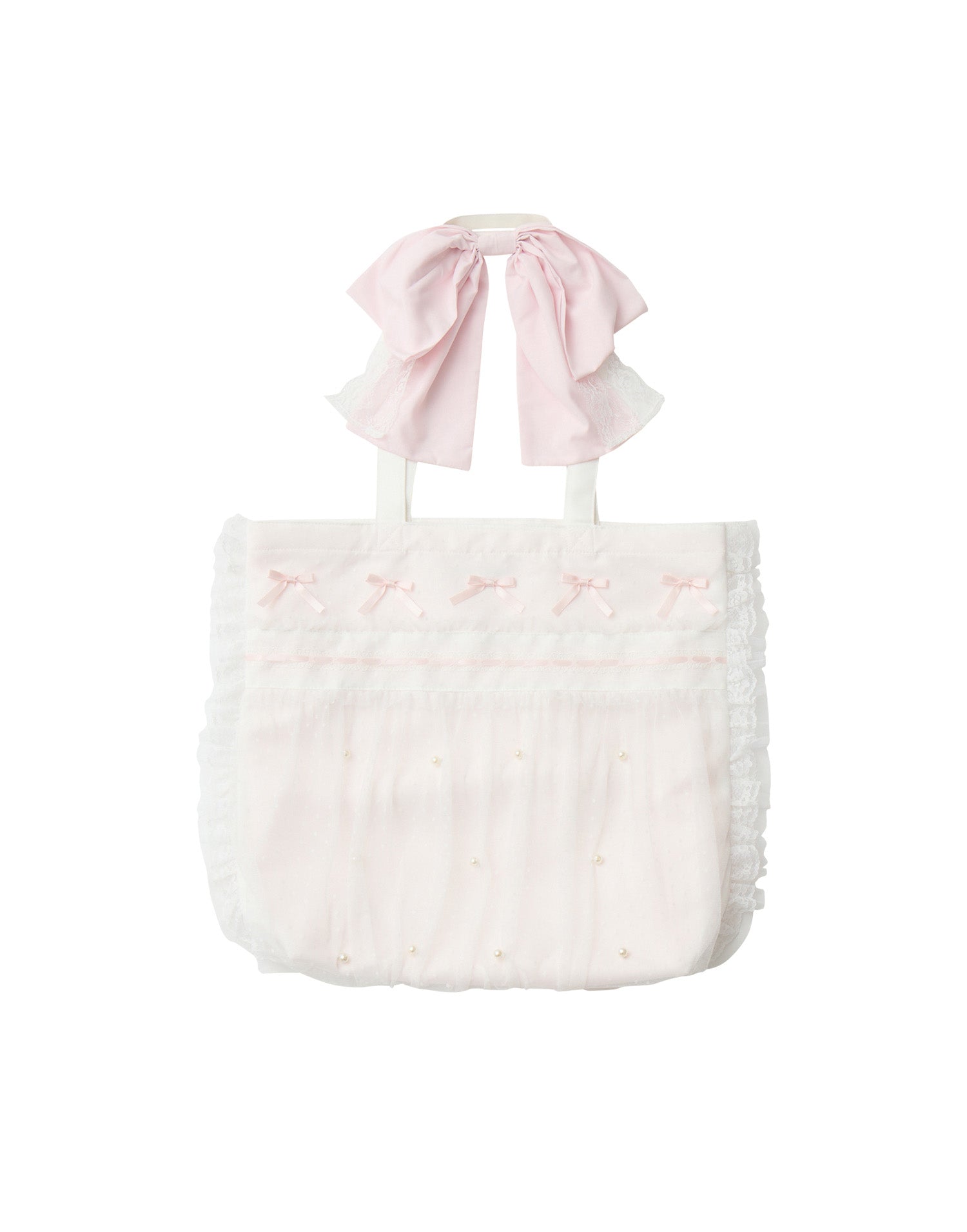 Mellfy ribbon cake tote bag – mellfy memory