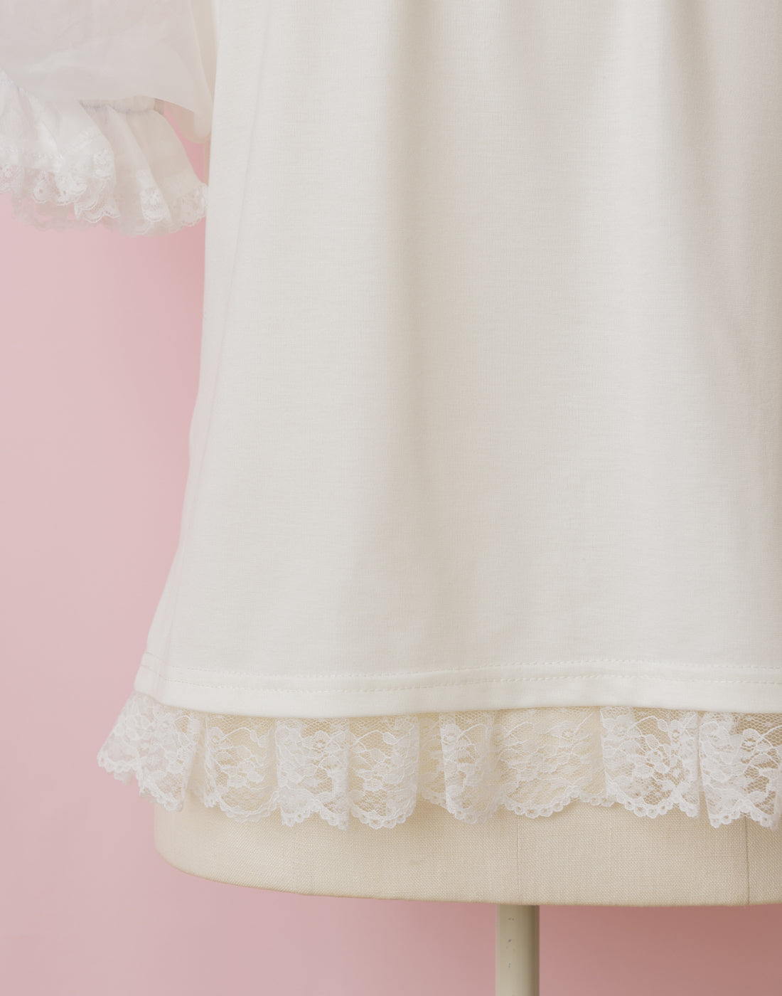 愛しのmellfy lace puff トップス