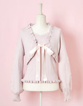 愛しのmellfy tulle puffトップス