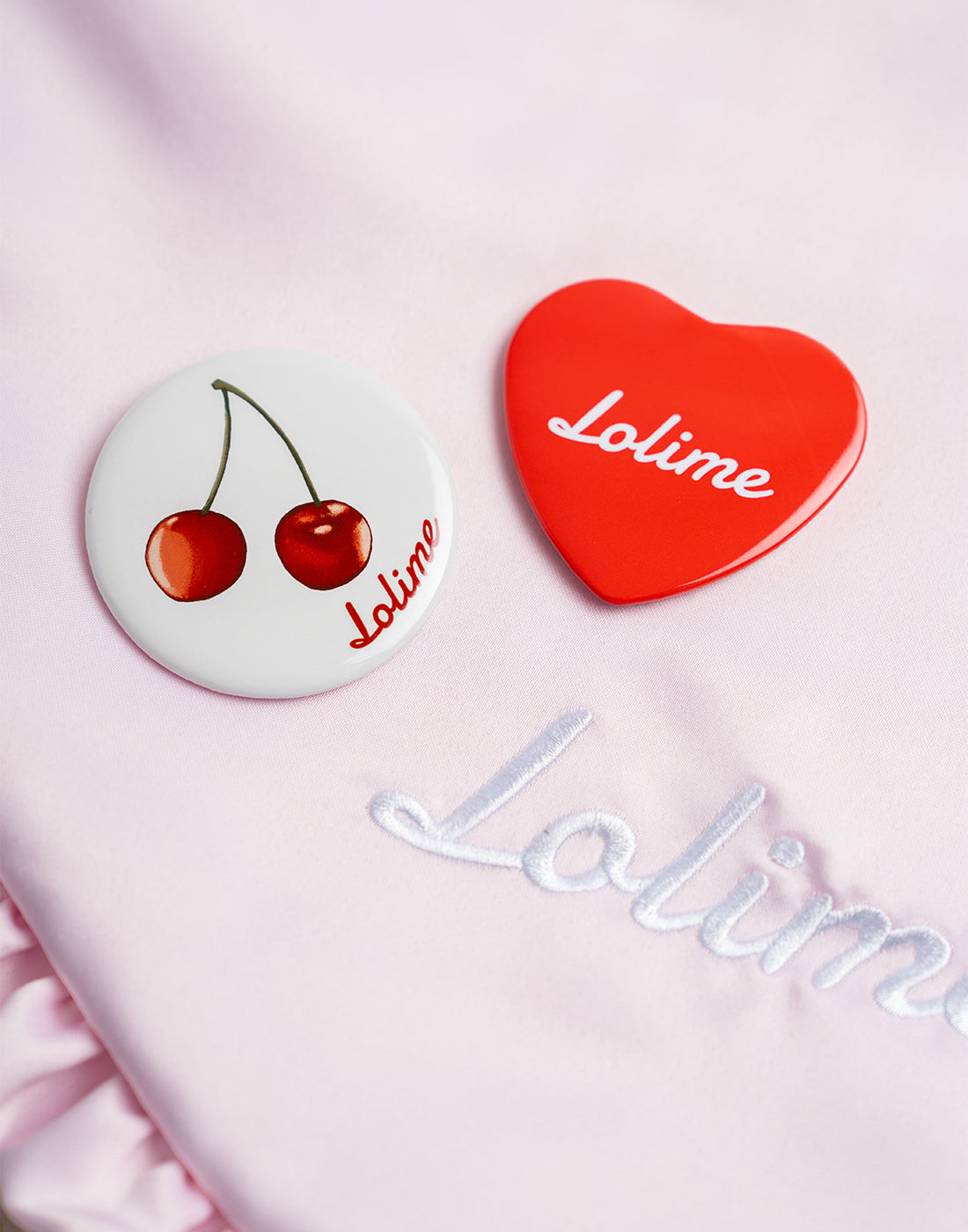 Lolime オリジナル缶バッジ2個セット 2023Summer／ Lolime