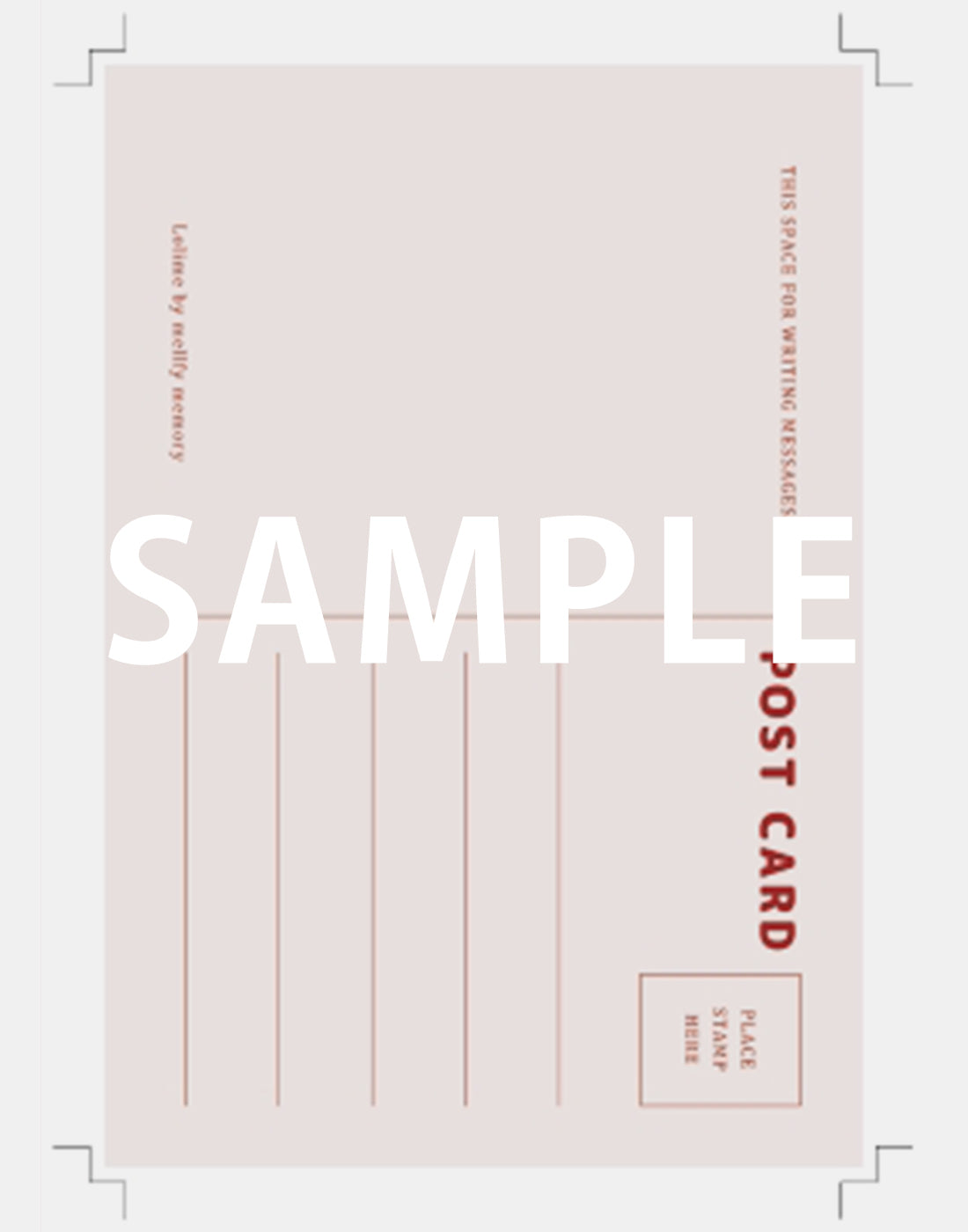 Lolimeオリジナルポストカード3枚セット ／ Lolime